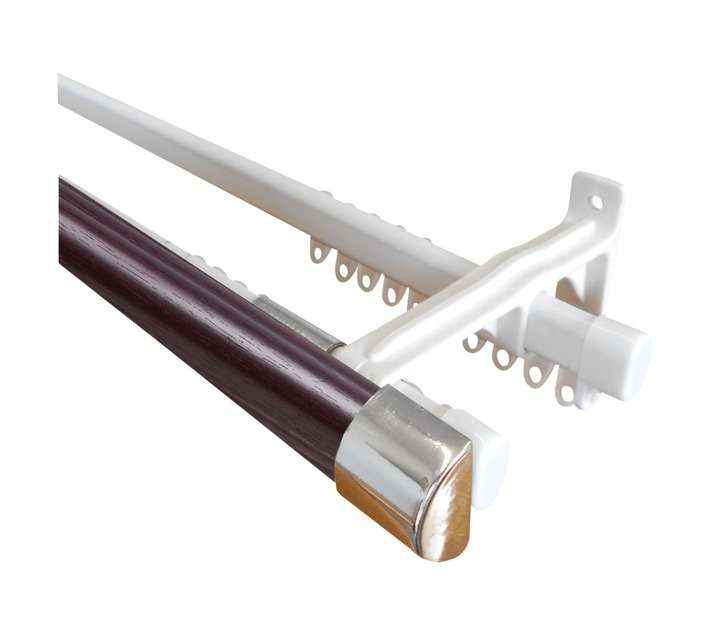 Rod and Double Track - Mahogany (33mm x 1.5m)