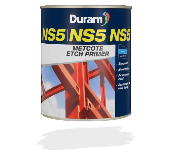 Duram NS5 Metcote Etch Primer - Black (1L)