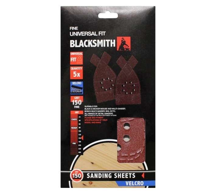 Blacksmith Multi Fitment Sand Sheets 150 Grit