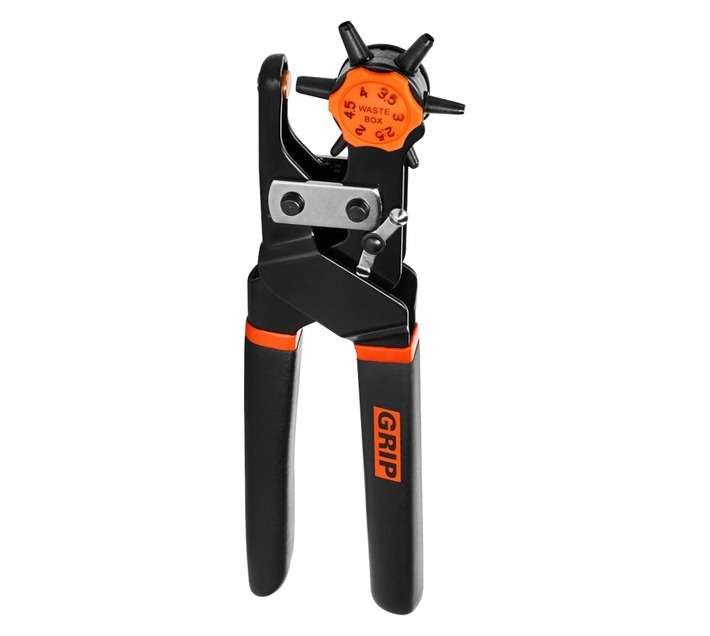 Grip pliers revolving punch 240mm