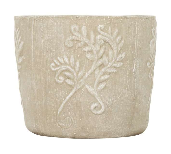 Large Roman Pot - White