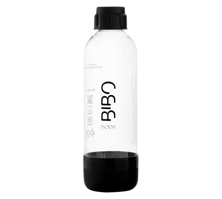 Bibo BFPB1001 Fizz Bottle - Black (1L)