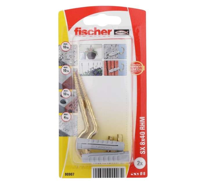 Fischer SX 8X40 RHM 63 K Plug and Hook Nylon