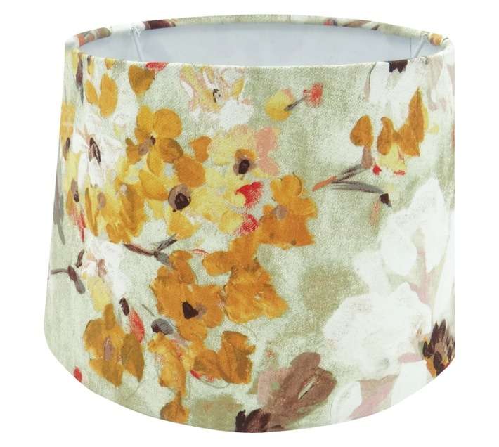 Design House Tapered Drum Flowers Lamp Shade - Pastel (320 x 320 x 180mm)