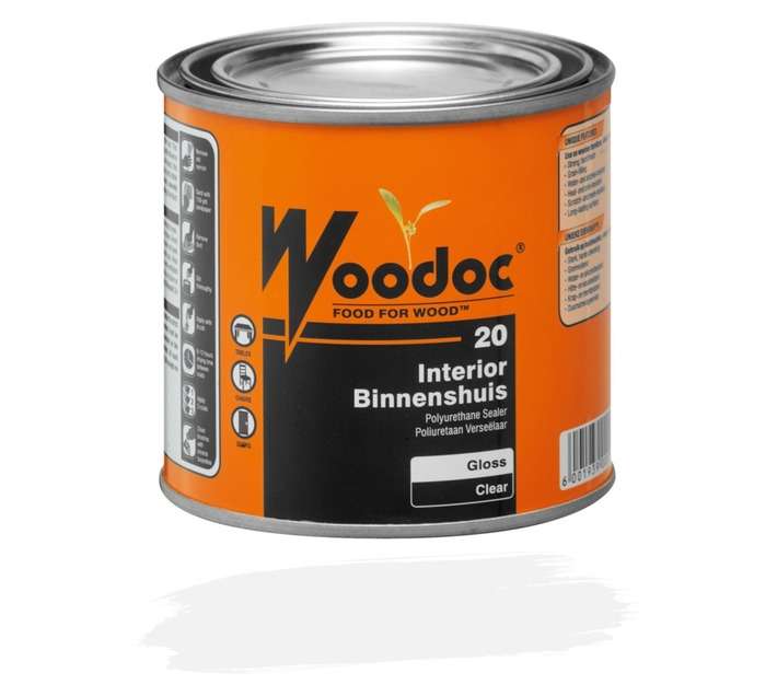 Woodoc 20 Indoor Polywax Sealer - Gloss Clear (500ml)