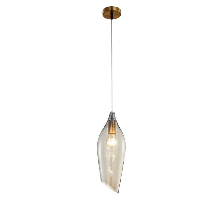 Bright Star Lighting Small Cognac Glass Pendant (60W)