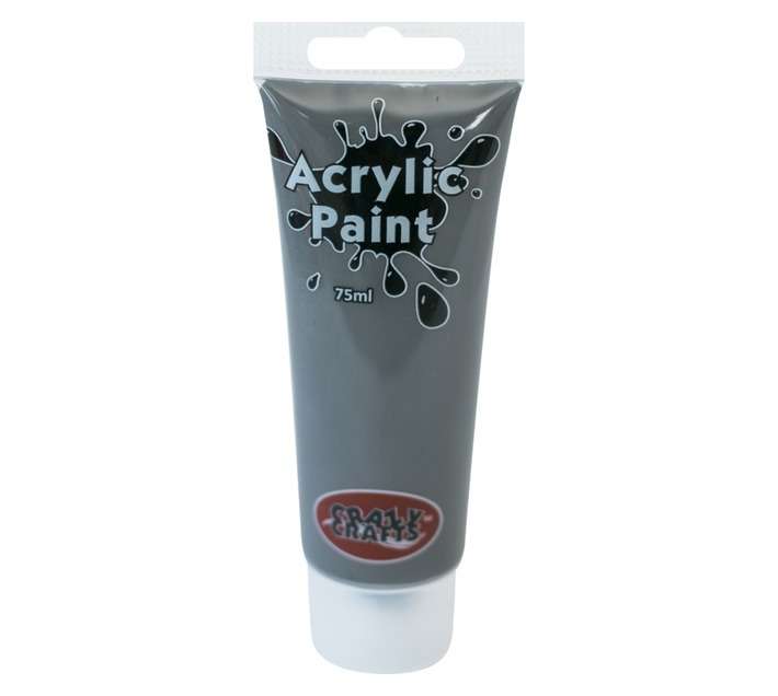 Acrilex Craft Acrylic Paint - Grey (75ml)