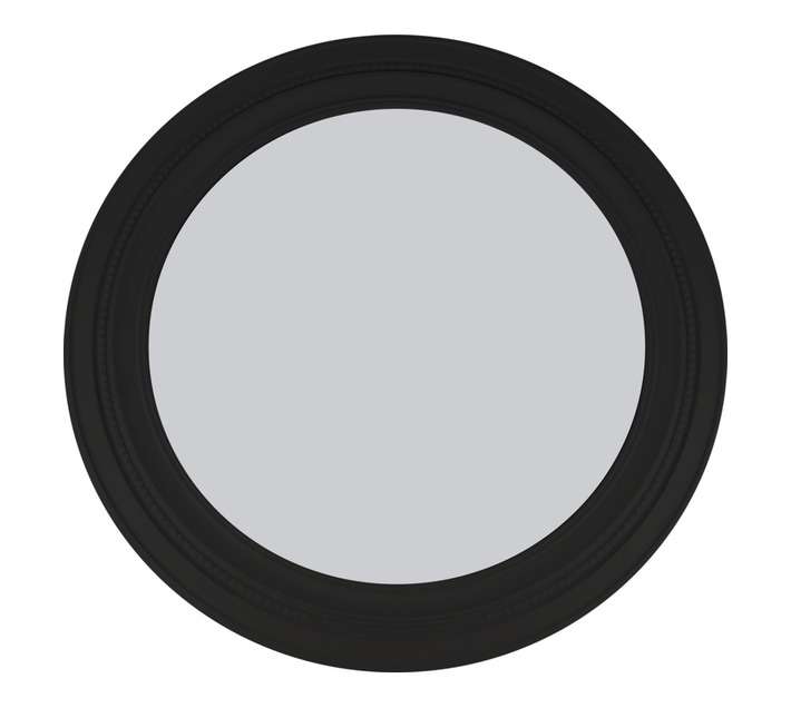 Design House Round Mirror - Black (760mm)