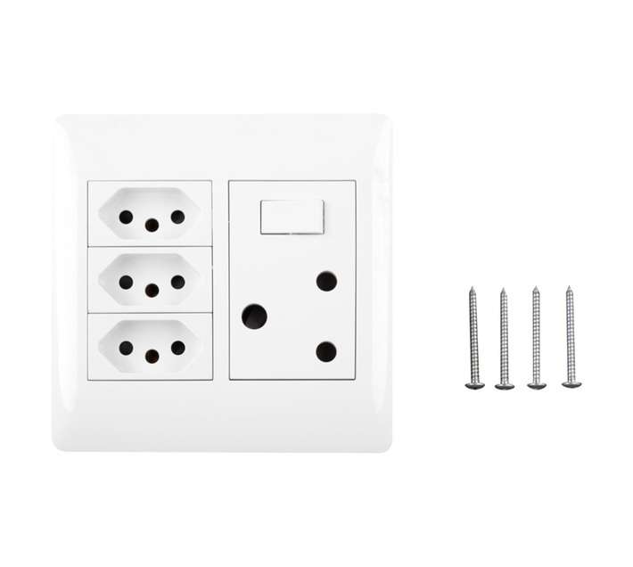 Ysalis Double Socket Old and 3 New Standard 4x4 - White
