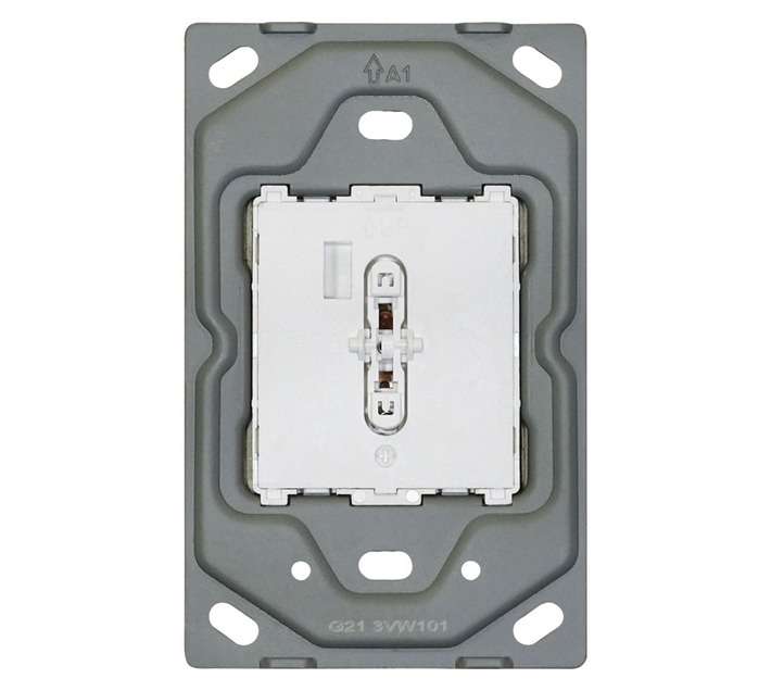 Veti 3 Series 1 Lever Bell Press Switch - White (100 x 50mm)