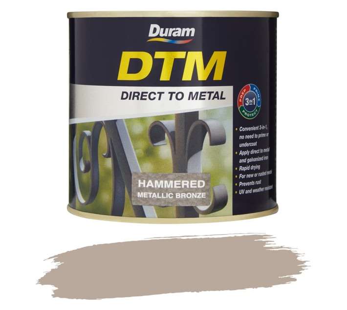 Duram DTM Hammered - Metallic Bronze (500ml)