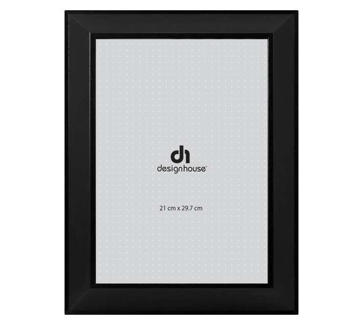 Amber Bay Demi Picture Frame - Black (297 x 210mm)