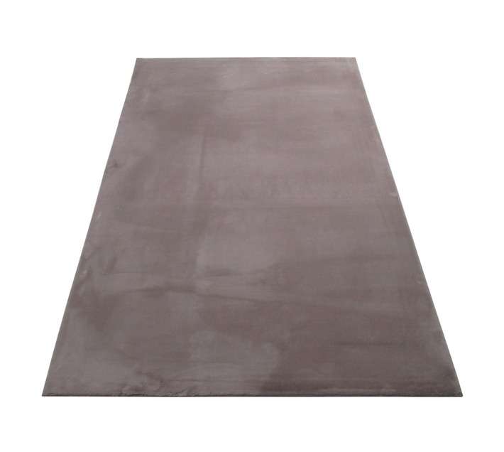 Stefano and Co Sonya Faux Fur Rug - Beige (1600 x 2300 x 40mm)