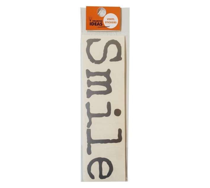 Unlimited Vinyl Smile (150 x 50mm)