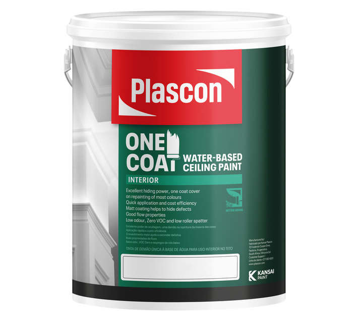 Plascon One Coat - White (5L)
