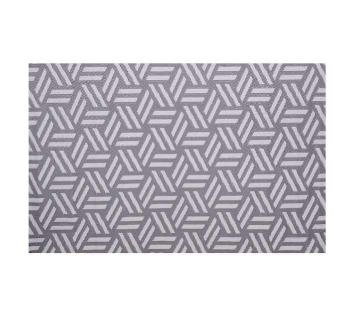Stefano and Co Pitaya Geometric Outdoor Rug - Grey (2700 x 1800mm)
