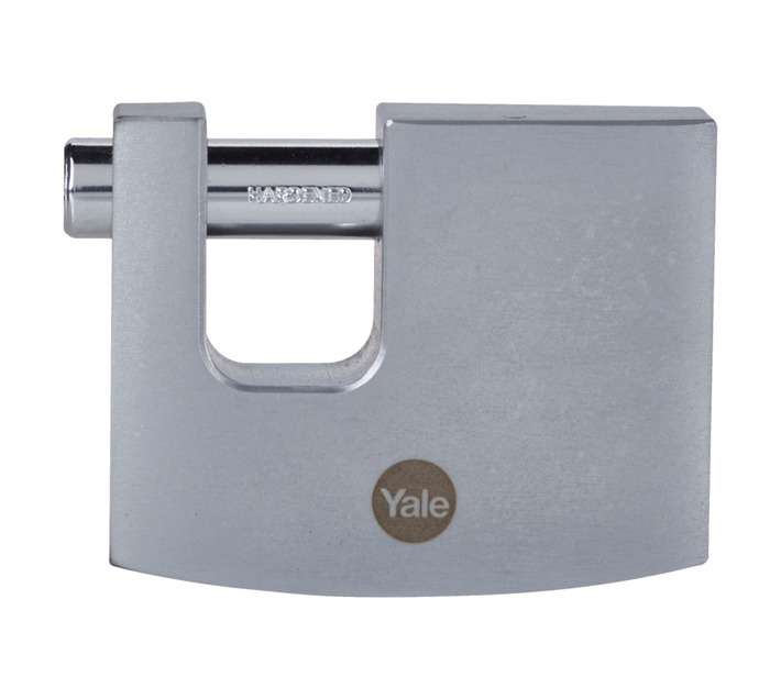 Yale Shutter Brass/Chrome Padlock (50mm)