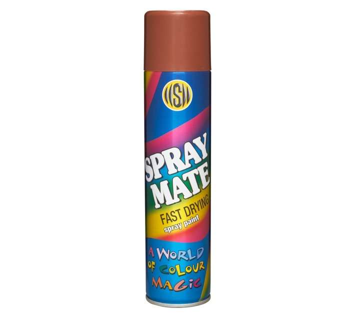 Spraymate Spray Paint Fast Drying - Gold/Brown (250ml)