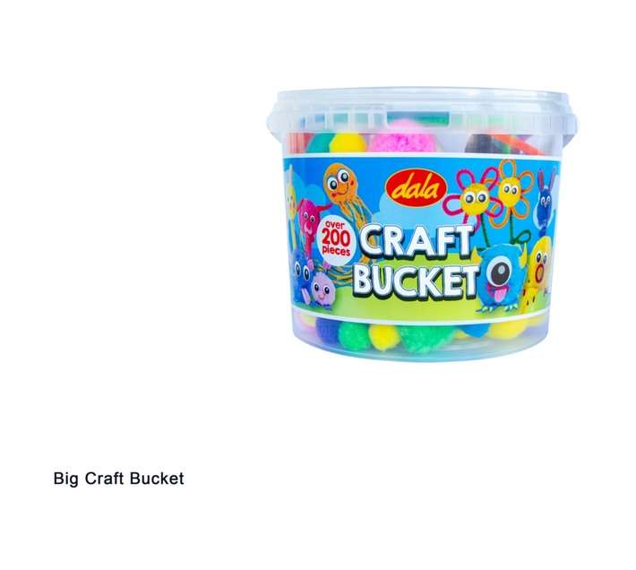 Dala 200 Piece Craft Bucket