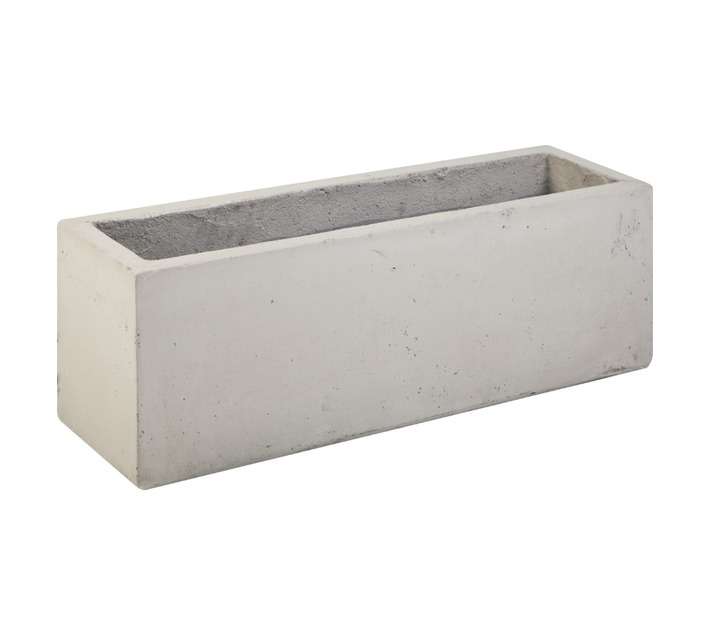 Garden Solutions Curo CUT3S Small Trough Planter - Stone (700 x 200 x 250mm)