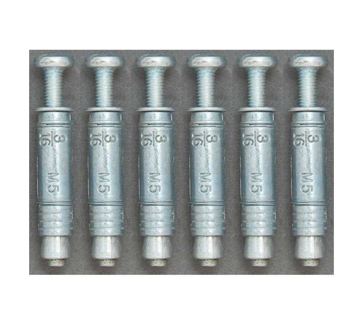 IKA Anchors M512L 6 x Expansion Bolts TP (5 x 50mm)