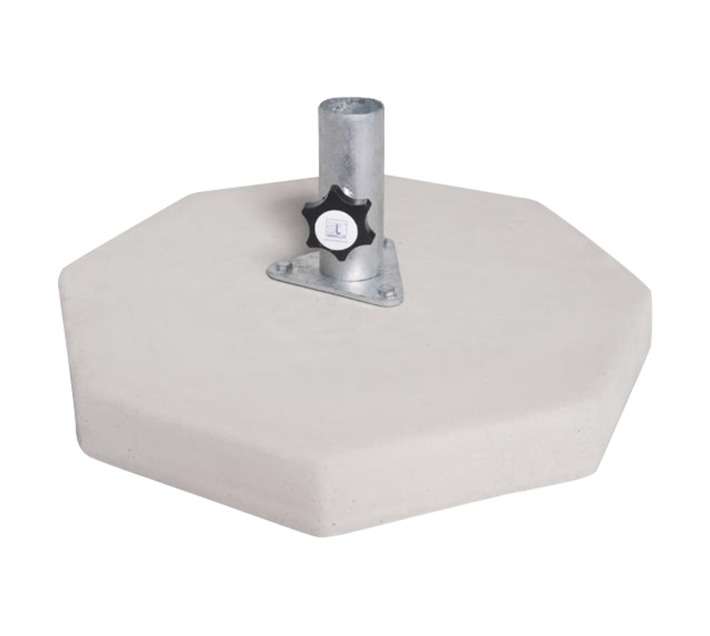 St Umbrella Concrete Umbrella Base - Grey