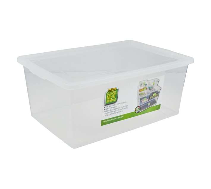 Addis Clearly Neat Storage Box (15L)