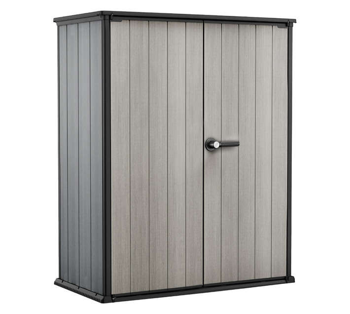 Keter High Store Plus Storage Unit - Brownish Grey (1400 x 736 x 1704mm)