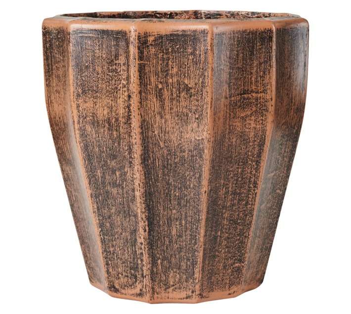 Small Fluted Pot