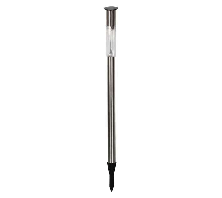 Eurolux Chrome Tall Post Solar Light