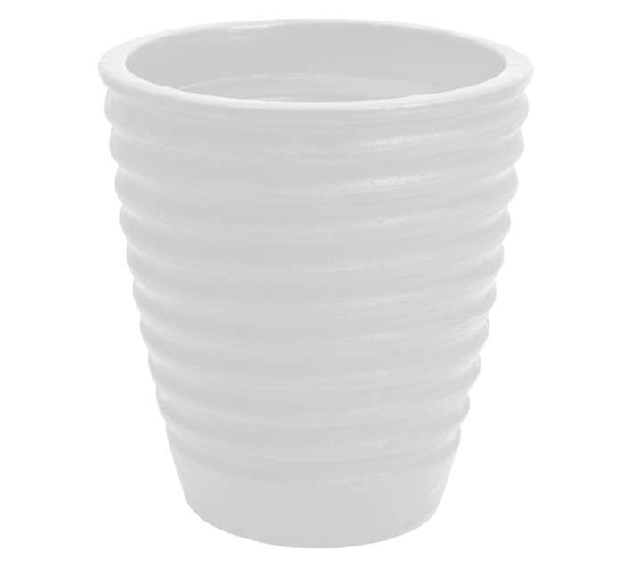Large Acapulco Pot - White (460mm)