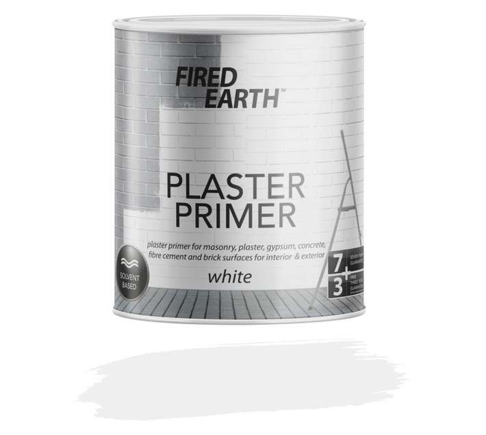Fired Earth Solvent Based Plaster Primer - White (1L)