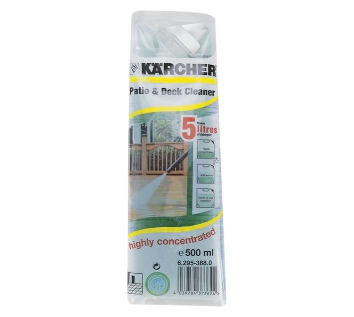 Karcher 10 x Patio and Deck Cleaner Concentrate (500ml)