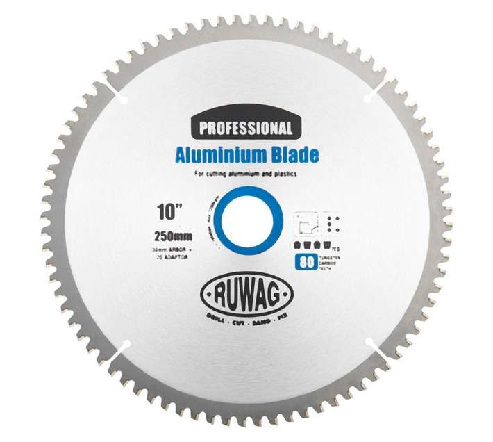 Ruwag RCSB25080AL 250mm TCT Z80 Professional Saw Blade
