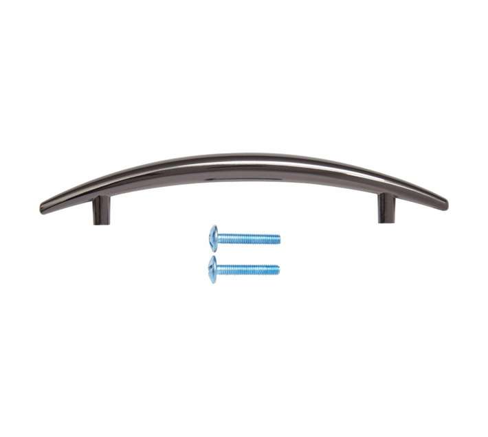 Home and Kitchen Point Handle - Black Nickel (96mm)