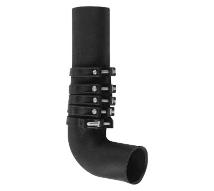 Cobra Trap combination Elbow only 40 x 300mm Rubber