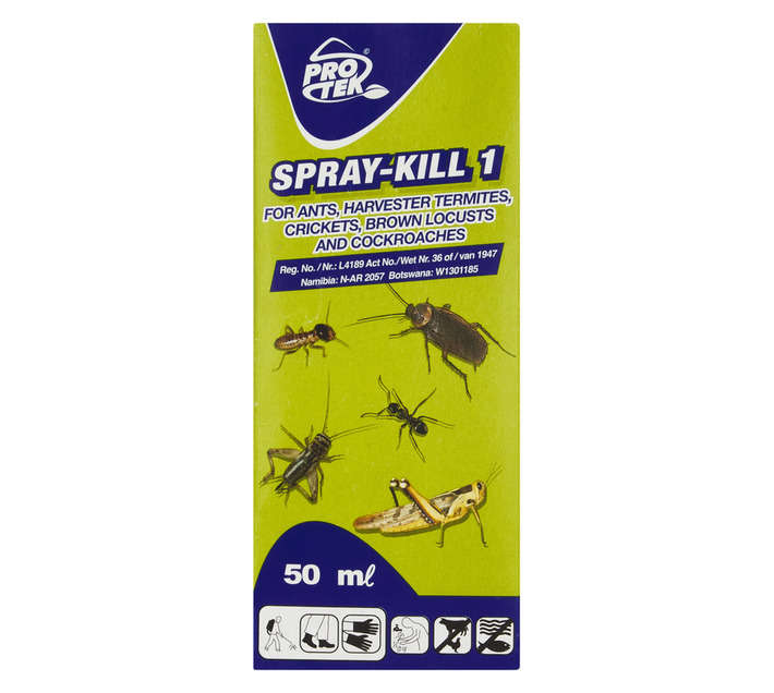 Protek Spray Kill 1 Insecticide (50ml)
