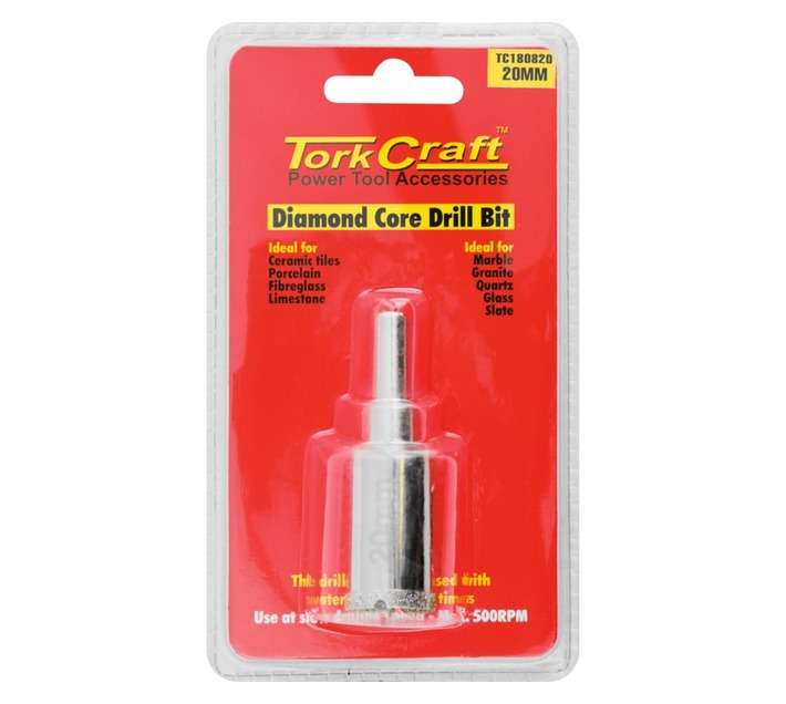 Tork Craft TC180820 Diamond Core Bit for Tiles (20mm)