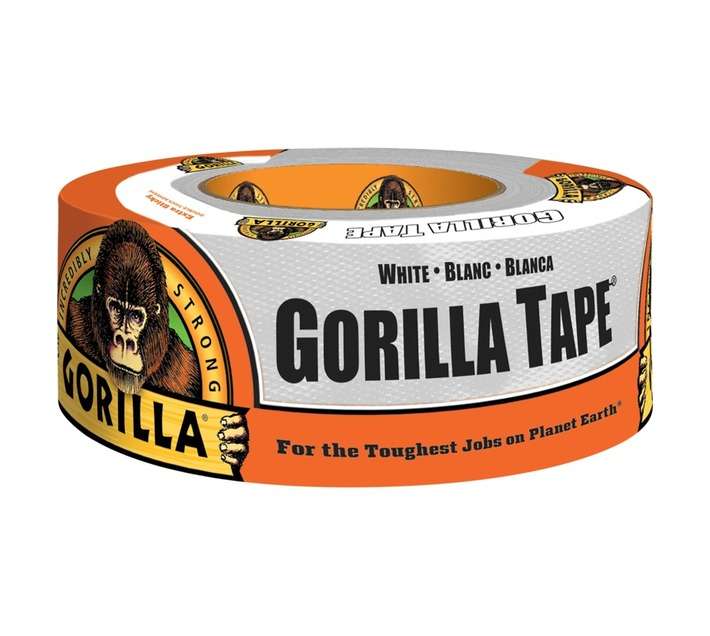 Gorilla Tape - White (9.14m x 48mm)