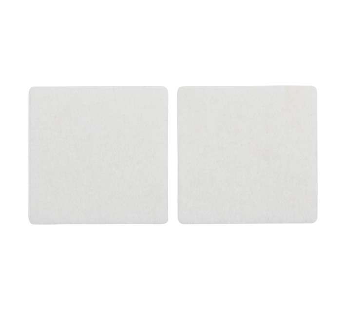 Safe Top Adhesive Felt Pads Square - White (50 x 50mm x 2 Pads)