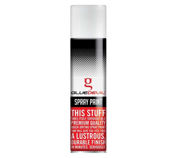 Glue Devil Spray Paint - Matt White (300ml)