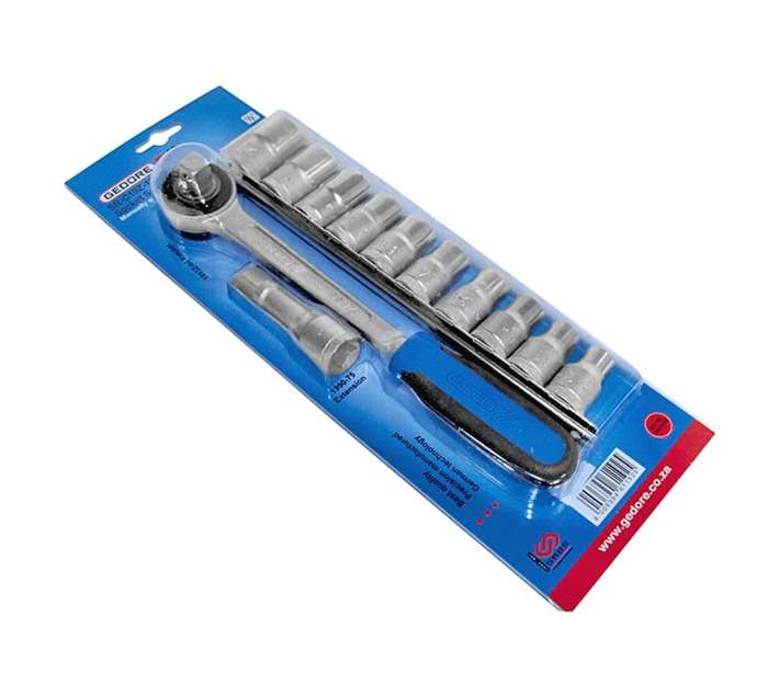 Gedore Drive Socket Set On Rail