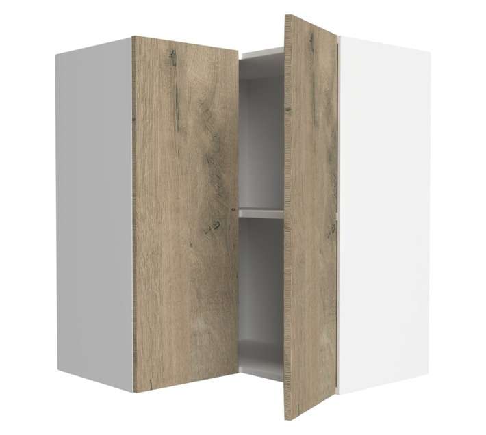 Home and Kitchen Wrapped Top Corner Cabinet Unit - Brookhill (600 x 300 x 720mm)