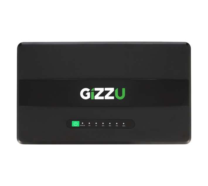Gizzu Mini PoE UPS - Black (100W)