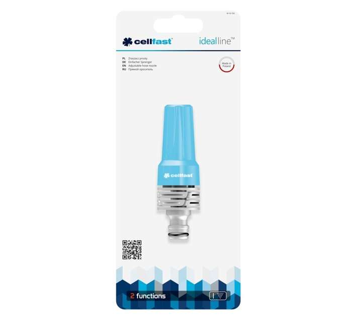 Cellfast CF50-700 Sprinkler Adjustable Hose Nozzle - Grey/Blue Blister