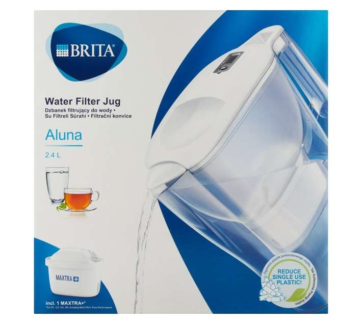Brita 1008942 Aluna Water Filter Jug - White (2.4L)