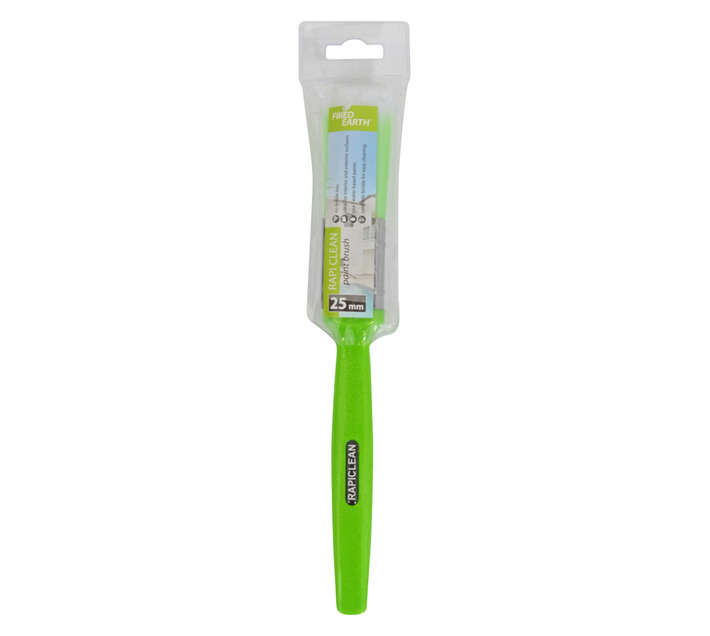 Fired Earth Rapi Clean Paint Brush - Lime (25mm)