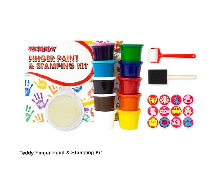 Dala Finger Paint Stamp Kit