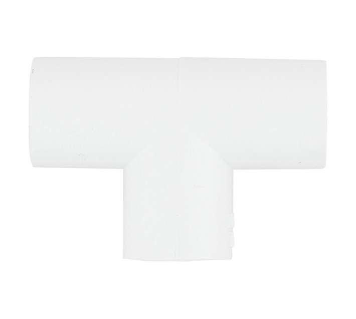 Proton Prepack Short Plain PVC Tee - White (20mm)