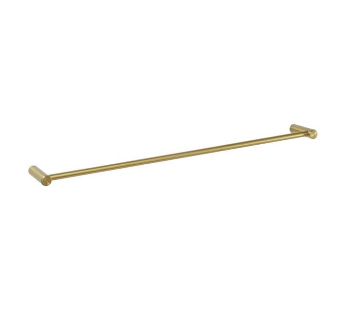 LUSSO TOWEL RAIL 600MM SGL BRS